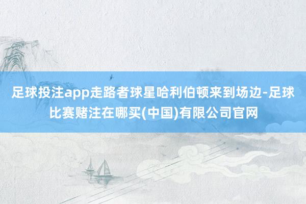 足球投注app走路者球星哈利伯顿来到场边-足球比赛赌注在哪买(中国)有限公司官网