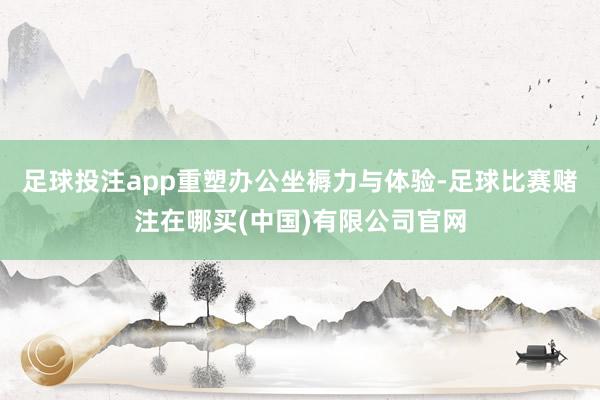 足球投注app重塑办公坐褥力与体验-足球比赛赌注在哪买(中国)有限公司官网