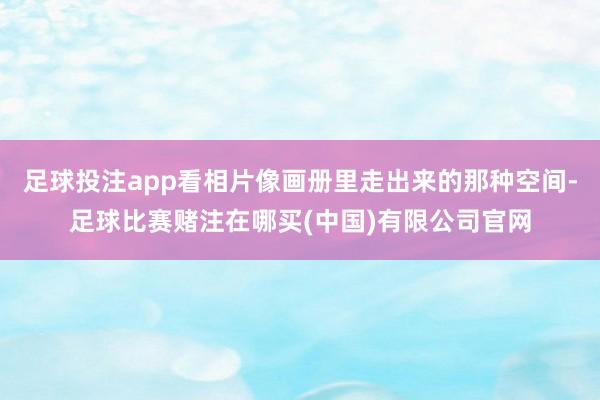 足球投注app看相片像画册里走出来的那种空间-足球比赛赌注在哪买(中国)有限公司官网