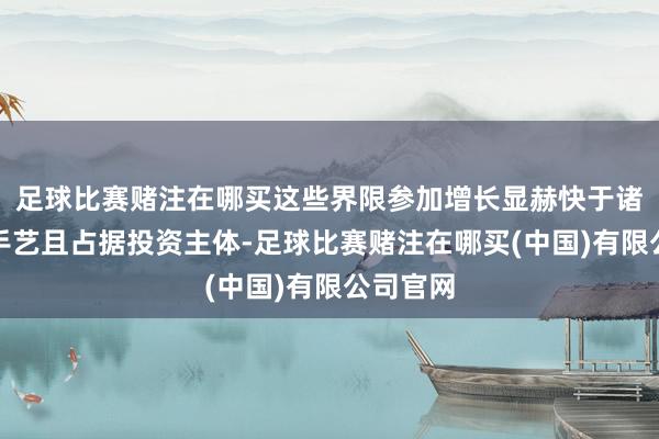 足球比赛赌注在哪买这些界限参加增长显赫快于诸多前沿手艺且占据投资主体-足球比赛赌注在哪买(中国)有限公司官网